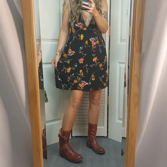 Band of gypsies Floral Dress Large - Picture 2 of 12